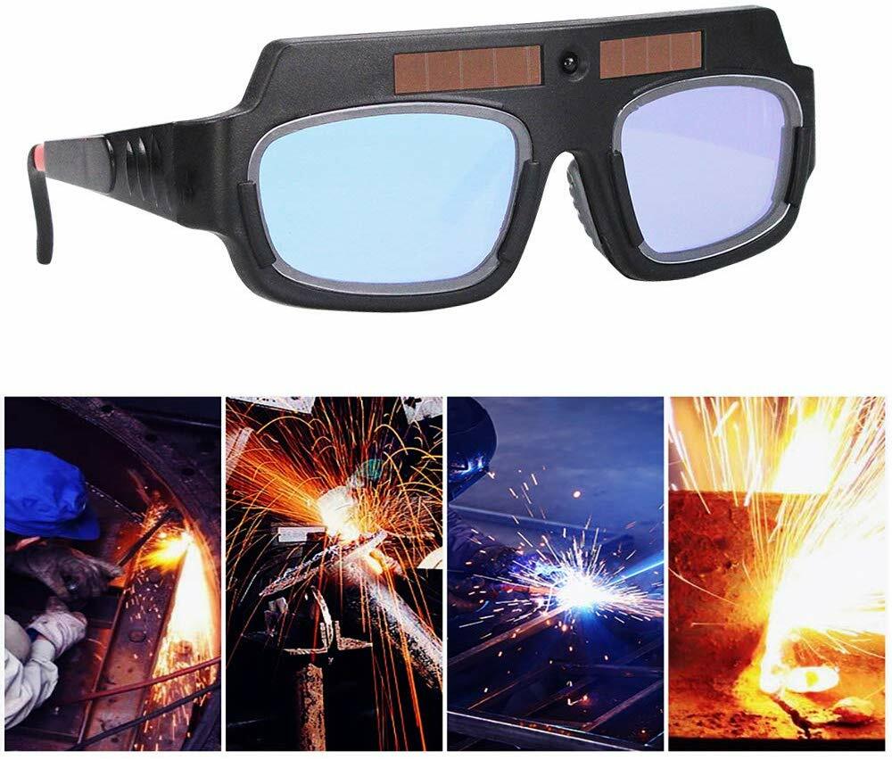 Auto Darkening Welding Glasses,Solar Welding Goggles Mask Helmet,Welder Goggle