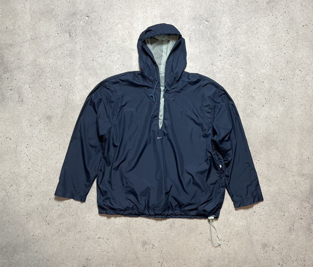 ジャケット・アウター 00s NIKE nylon anorak jacket y2k archive Vintage Nylon Anorak Jacket Nike Center Swoosh Drill Y2K | eBay