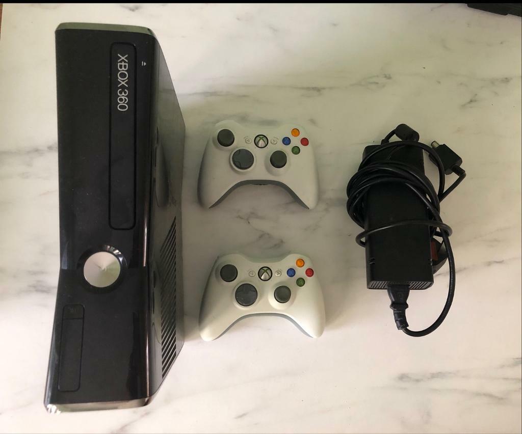 Xbox 360 console, 2 controllers + games in Bulwell, Nottinghamshire Gumtree