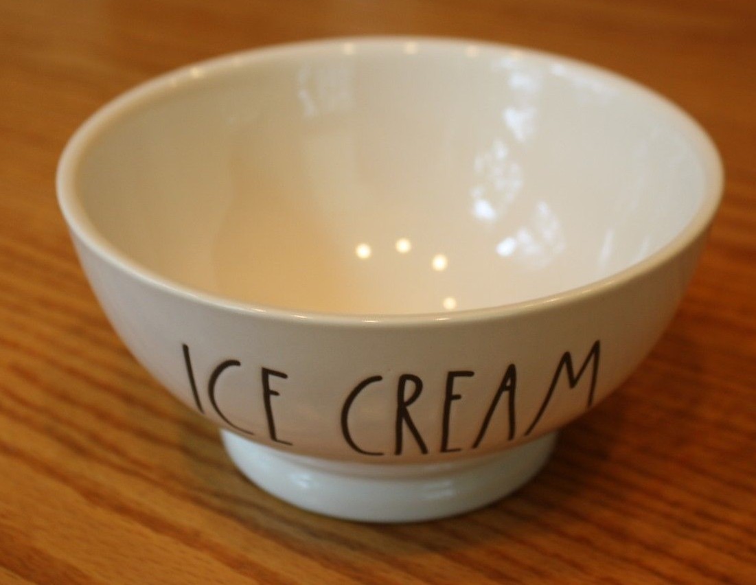 WONDERFUL NEW RAE DUNN MAGENTA ICE CREAM BOWL MUG CEREAL CHRISTMAS GIFT