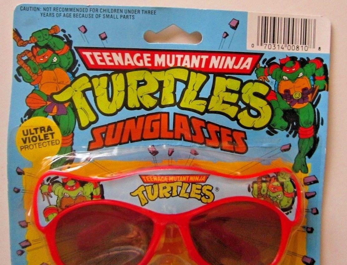 Teenage Mutant Ninja Turtles Children's Sunglasses 1988 Ultra violet protected