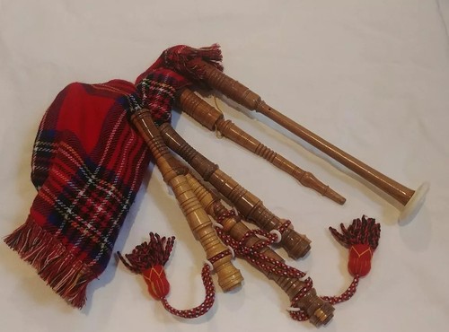 Junior Playable Bagpipe Red