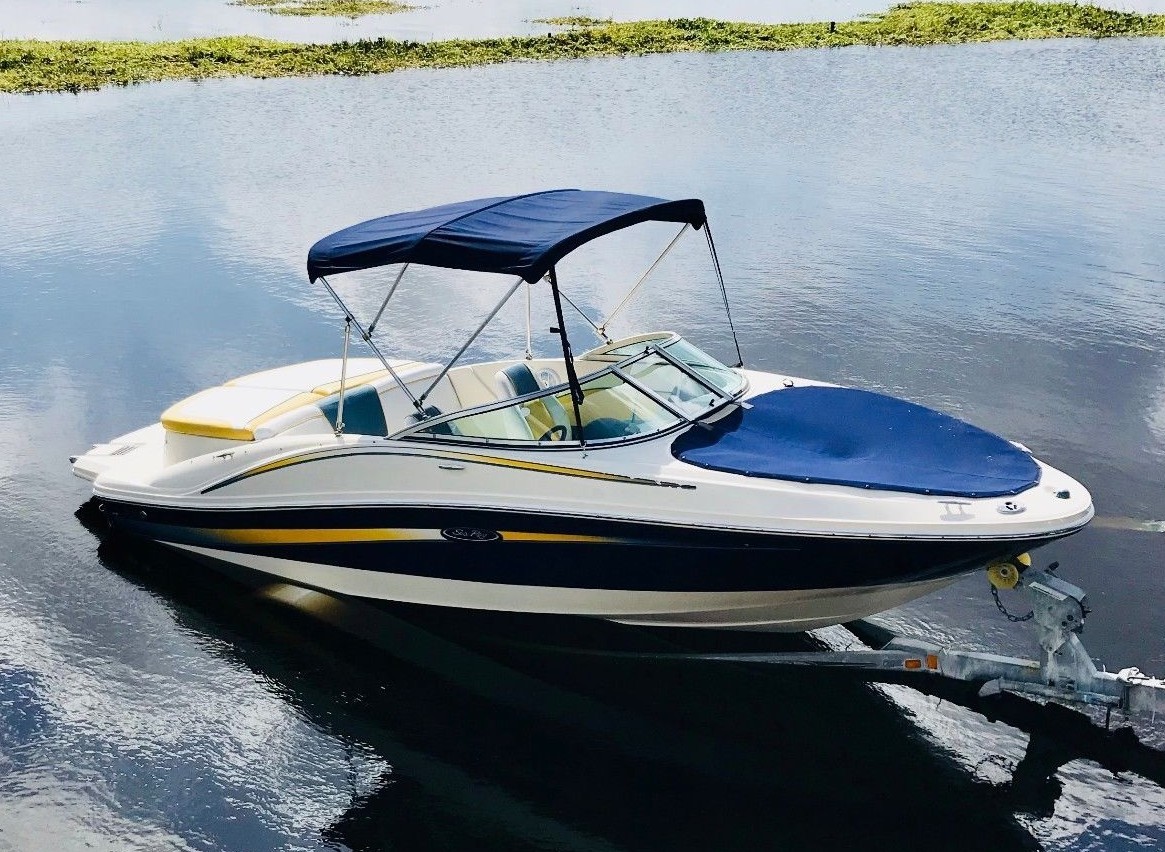 2006 Sea Ray 185 Sport with Trailer. 130 lake use hours in total. One owner.
