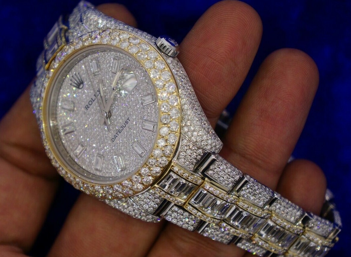 Часы Rolex Iced out