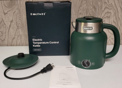 DmofwHi Electric Kettle Temperature Control W/ LED Display 1.5L 304 Stainless