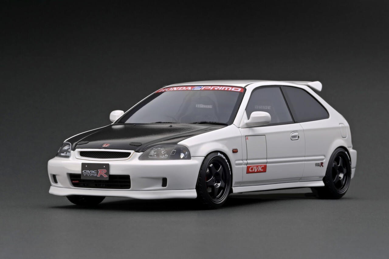 1/18 IG ignition #IG2674 Honda CIVIC (EK9) Type R White | eBay