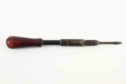 Vintage Yankee No 41 Push Drill Screwdriver w/ Bits- Good