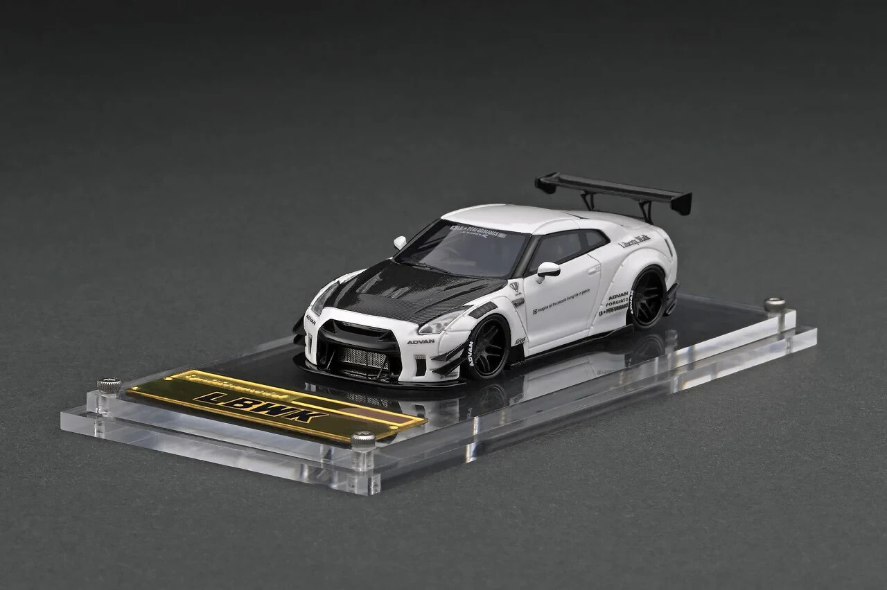 1/64 Ignition Model LB WORKS Nissan GT-R R35 type2 White