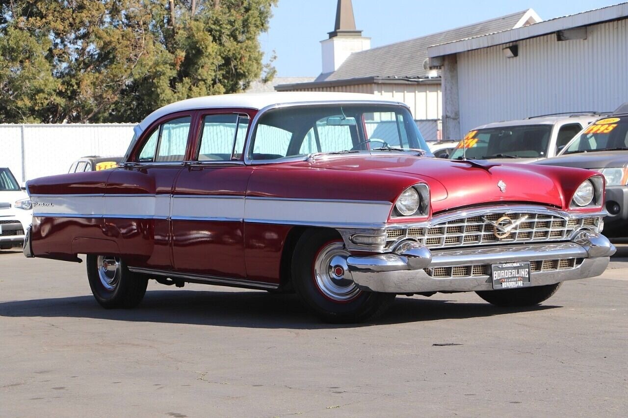 Owner 1956 Packard Executive Touring Sedan Touring Sedan 54431 Miles Burgundy with Whi