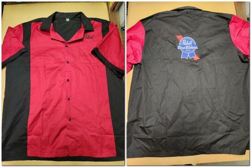 トップス VINTAGE Pabst blue ribbon bowling shirt PBR-2471_Sash_Front_3D__37418.