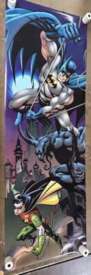 ROLLED BATMAN AND ROBIN DC COMICS SUPER HERO DOOR POSTER PYRAMID CPP0661