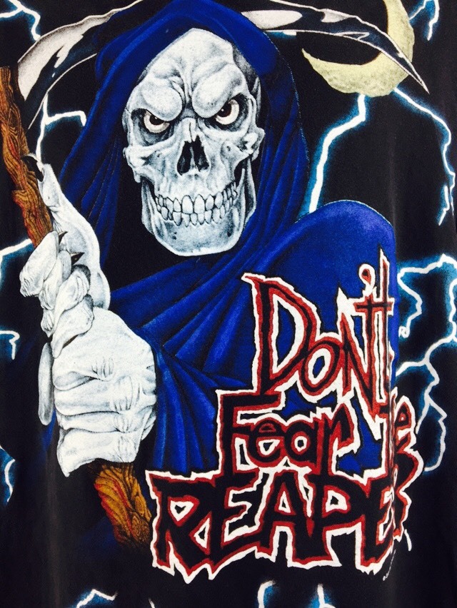 Vintage Don't Fear The Reaper Shirt Reaper 90s Metal Biker American Thunder XXL