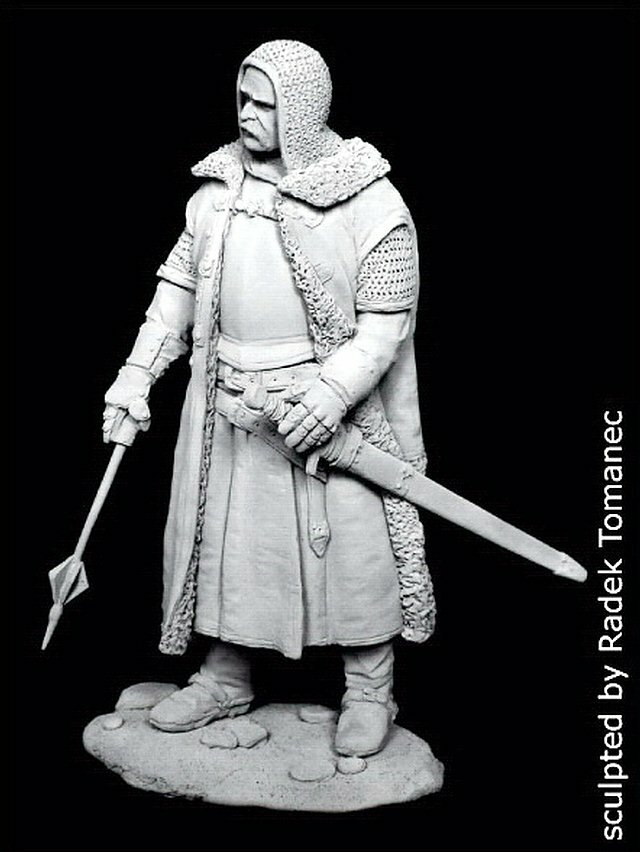 Black Dog 75mm (1/24) Hussite Warrior ca. 1420-1423 Hussite Wars