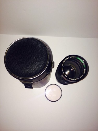 Vintage Auto Hanimex Lens Zoom 1:4.0 F80 -200mm For Camera.