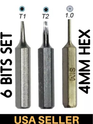 T1 T2 Torx Screwdriver bits Pin for Huawei Mate 8 P7 P8 Oppo Vivo cover opening