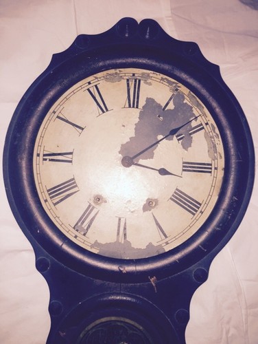 Scarce 1800's Vintage Seth Thomas house wall clock