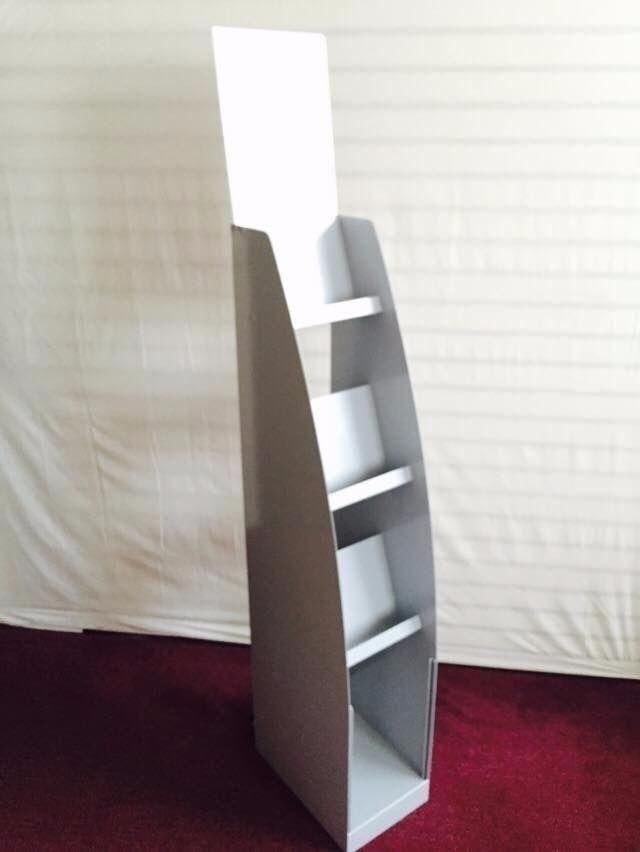 A4 Floor Standing Brochure Flyer Leaflet Holder Storage