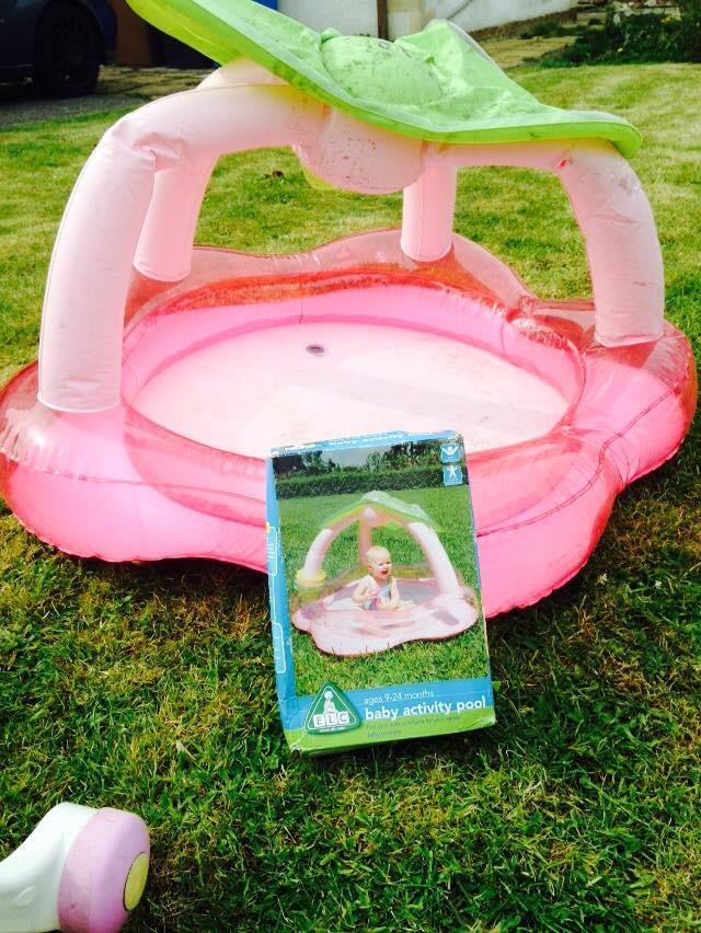 EARLY LEARNING CENTRE BABY PADDLING POOL/BALL PIT, WITH BOX in