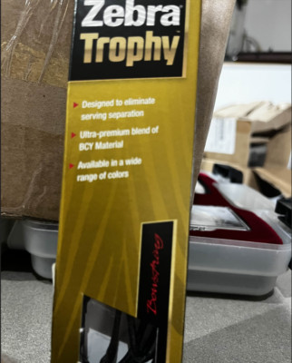 New Zebra Trophy Bowstrings for Mathew Bows V3-27 58 5/8