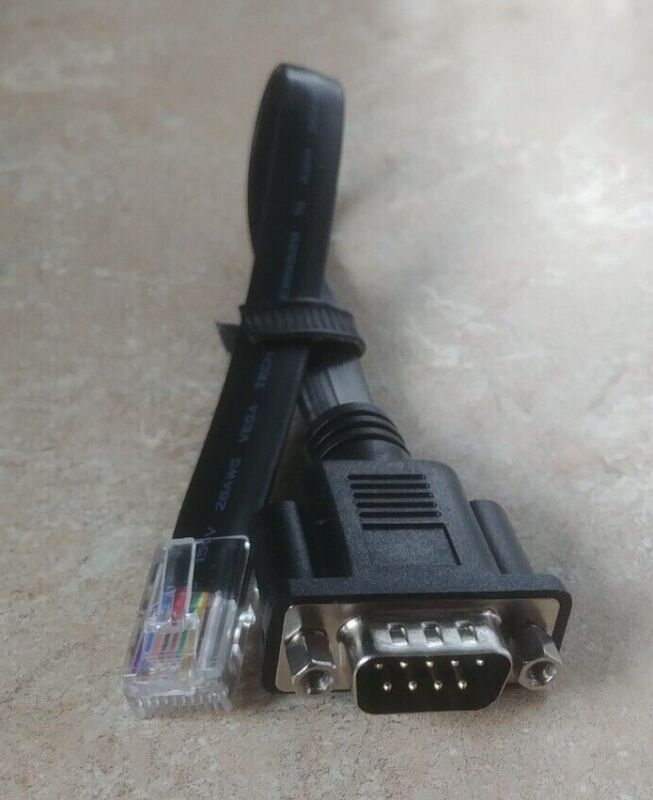 Pos-x Evo-xz1-sc Xz6 Cable Adapter Rj48 Rj50 Com To Printer Serial Db9 Rs-232