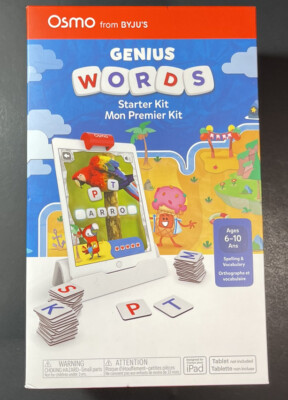 Osmo Genius Starter Kit for iPad [ Words] NEW