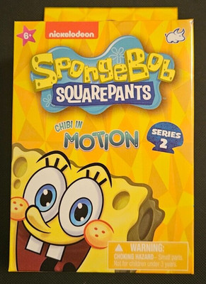 2023 SpongeBob Squarepants CHIBI in MOTION Series 2 ~ Blind Box (Never Opened)