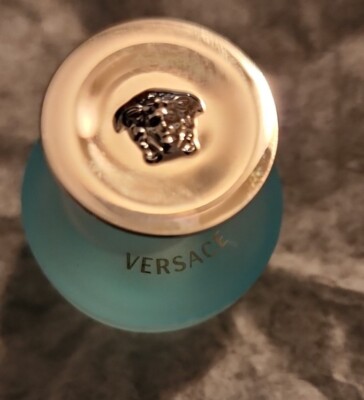 Versace Dylan Turquoise Eau de Toilette Bottle .17oz / 5ml Perfume Mini Splash