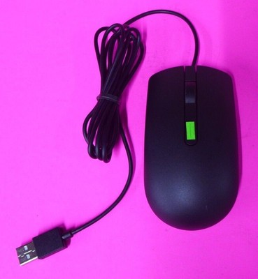 Genuine Dell MS116 Optical 3 Button USB Wired Mouse Black 0T6R4