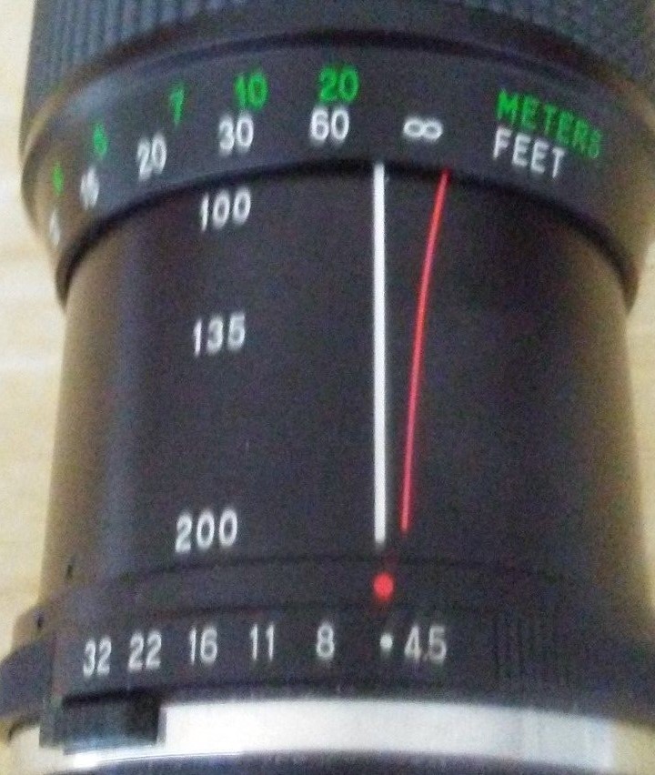 VIVITAR 80-200MM 1:4.5 MC ZOOM 58MM LENS FOR OLYMPUS OM CAMERA