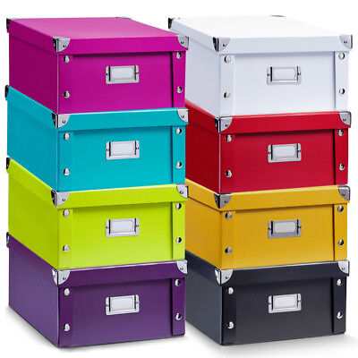 Aufbewahrungsbox 40x17x33 cm Pappe Pappkarton Pappschachtel Kiste Pappkiste Box