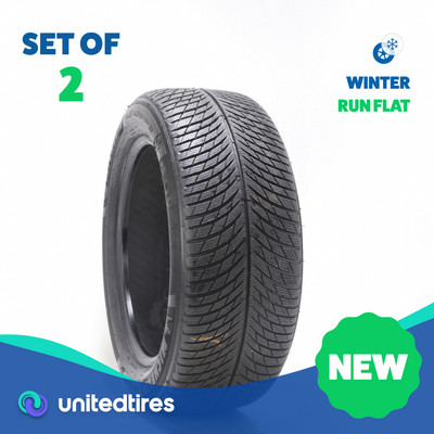 Set of (2) New 265/50R19 Michelin Pilot Alpin 5 ZP SUV 110H - 9/32