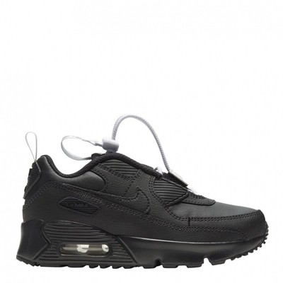 

Nike Air Max 90 Toggle Black/Black-White-Black для маленьких детей (CV0064 001)