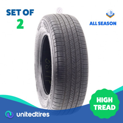Set of (2) Used 235/65R17 Kumho Crugen HP71 104H - 8/32