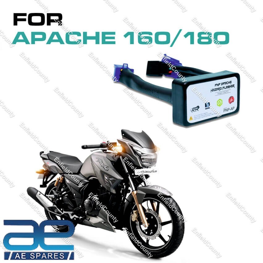 TVS Apache 160 180 PNP Hazard Module Adapter Flasher 