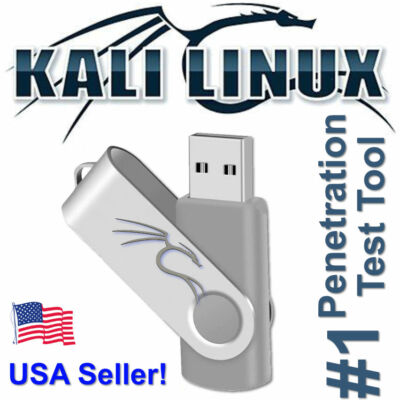 Kali Linux 2024.2 Bootable Live/Install USB PRO Level Security Tools 64bit