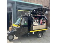 Coffee van catering unit coffee trailer