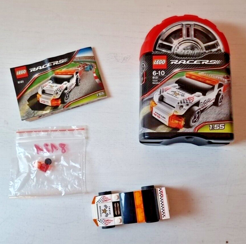 Lego Racers 8121 Track Marshal - Komplett Inkl. Ersatzteile, Ba Und Ovp