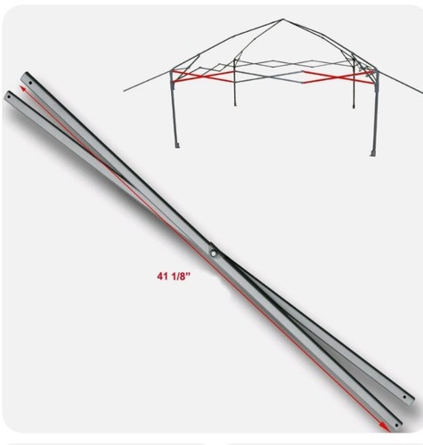 Coleman 13 x 13 Instant Eaved Shelter Canopy Costco Side Truss Bar