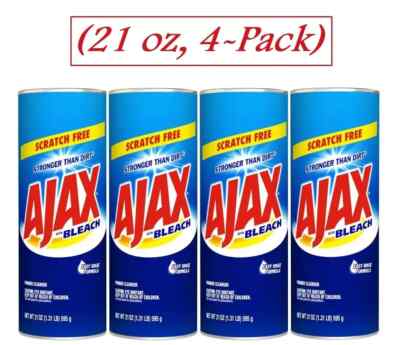 Ajax Powder All-Purpose Cleanser with Bleach (21 oz. 4-Pack)- BUY MORE & SAVE!!!