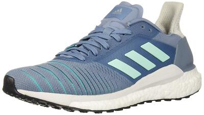 Женские кроссовки adidas Solar Glide, серый/прозрачный мятный, 11 B Medium US