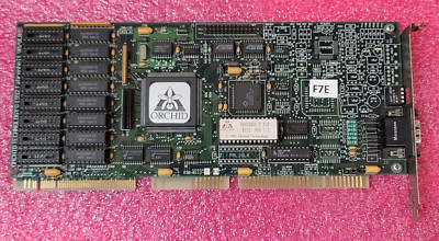 Orchid Fahrenheit VA VESA Local Bus 512KB VGA Video Card DOS Retro Gaming #F7E