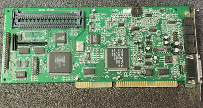 Sound Blaster 32 Creative Labs ISA CT3600 DOS retro gaming Working #F63