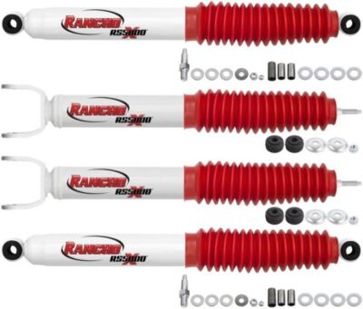RANCHO RS5000X SHOCK SET FITS 2011 - 2012 Chevy Silverado 2500HD 4WD 0in lift