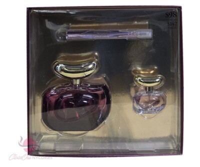 Vince Camuto Illuminare Intensa 3pc Set-3.4oz EDP Spray+0.34 oz EDP+0.34 oz Mini