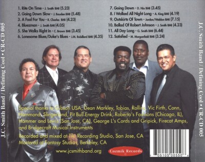 J.C. SMITH BAND DEFINING COOL NEW CD 705105005508| eBay
