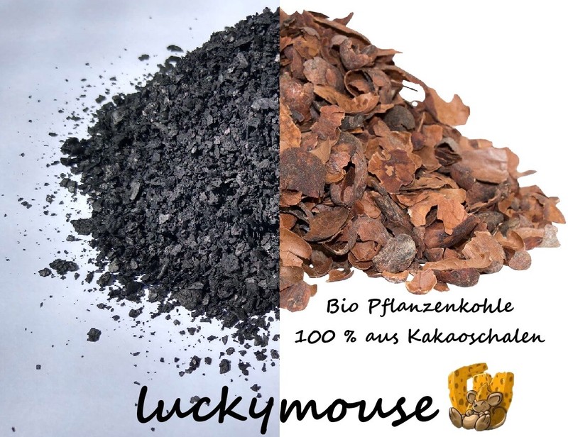 🌱 Reine Bio-Pflanzenkohle - Aus 100% Kakaoschalen Biokohle FüR Terra Preta🌱