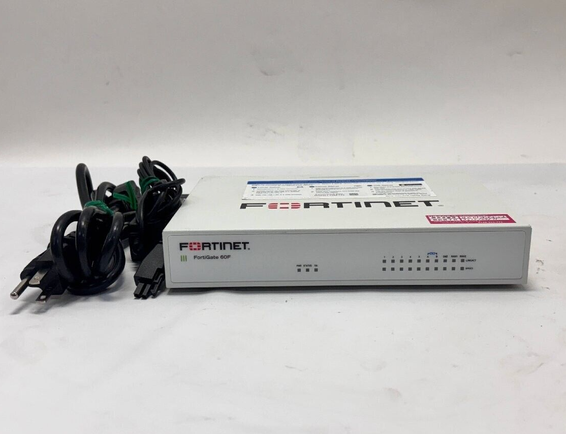 FORTINET FORTIGATE-60F FG-60F UTM security appliance License FORTINET FORTIGATE-60F FG-60F UTM security appliance License