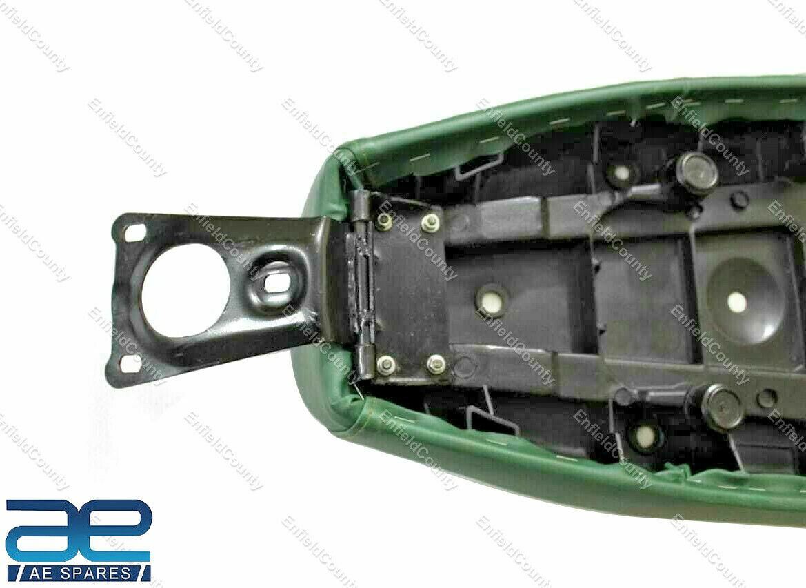 Vespa LML PE PX T5 Star LML 4 Stroke Model Single Seat Saddle Green + Back Lock