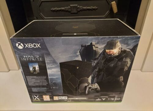Xbox Series X Halo Limited Edition 1TB Console - BRAND NEW ✅ FAST FREE SHIP 🚚
