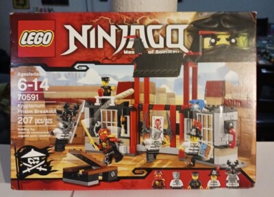 LEGO NINJAGO Kryptarium Prison Breakout 70591 New Sealed Retired Set